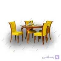 میز ناهار خوری سم آهویی با صندلی سون