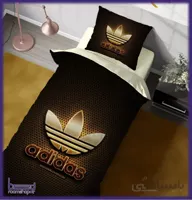 کالای خواب: ست روتختی و لحاف کتان تنسل مدل adidas کد1024