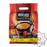قهوه فوری علی کافه مدل French Roast بسته 20 عددی