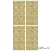 دیوارپوش تندیس و پیکره شهریار مدل امای کد W1010 21 بسته 32 عددی