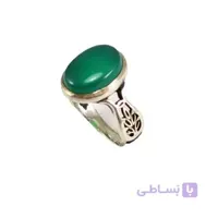 انگشتر نقره عقیق مردانه کد 3458