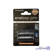 باتری قلمی قابل شارژ پاناسونیک مدل Eneloop Pro - بسته 2 عددی