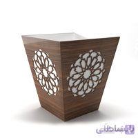 سطل زباله طرح سنتی کد-02