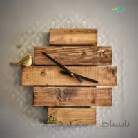 ساعت دیواری چوبی