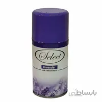 خوشبو کننده هوا 250 میلی لیتری select با رایحه لاوندر در بسته 24 عددی ا select air freshener lavender 250ml