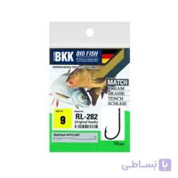 قلاب ماهیگیری بیگ فیش مدل S09 سایز 9 بسته 10 عددی