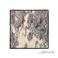 پوشت (دستمال جیب) زبرا سفید زرد