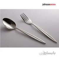 قاشق چنگال 12 پارچه استیل یونیک کد 0009