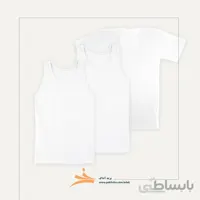 پک ست زیرپوش مردانه سفید آداک کد 41103