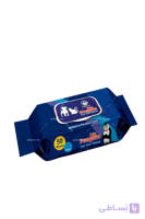 دستمال مرطوب حیوانات خانگی مستر پنگوئن ۵۰ عددی سایز ۱۵*۲۰ | Mr.Panguin Wet Wipes