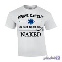 تیشرت اورژانس طرح Drive safely