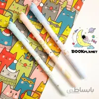روان نویس پاک کن دار طرح گربه