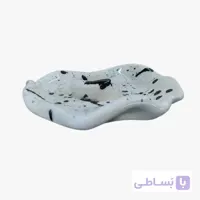 جاشمعی سرامیکی دست ساز طرح نقطه ای کد 2003