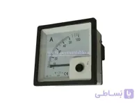 آمپرمتر تکی در آمپر های 20،40،50،100 آنالوگ عقربه ای (72* 72) BEW ا آمپرمتر تکی در آمپر های 20،40،50،100 آمپری آنالوگ عقربه ای (ابعاد 72* 72) BEW مستقیم بدون نیاز به C/T
