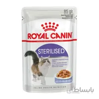 پوچ گربه بالغ عقیم شده در ژله 85گرمی