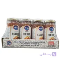مربا هویج 600 گرم بهانه بسته 12 عددی ا bahaneh Carrot jam pack of 12
