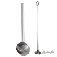 پیمانه قهوه IKEA مدل TEMPERERAD رنگ استیل