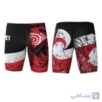 مایوی شنای مردانه توربو Jammer Full Printer Maori Head ا Turbo men swimsuit Jammer Full Printer Maori Head