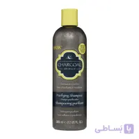 شامپو هاسک زغال تمیز کننده موی فر Hask Charcoal with Citrus Oil Purifying Shampoo