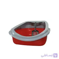 ظرف خاک لبه دار ھمراه با بیلچه