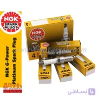 شمع NGK سوزنی انژکتوری پایه کوتاه BKR6E-GP کد 7092