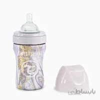 شیشه شیر استیل ماربل 260 میل تویست شیک (طوسی سنگی)