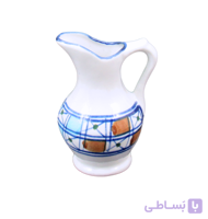 آبلیمو خوری چینی میبد مروارید طرح شطرنجی