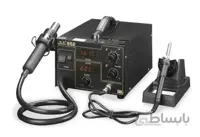 دستگاه هیتر و هویه دوکاره گرداک مدل 952 ا GORDAK 952 Dual Digital Display Soldering Station Hot Air Heater کد 259259