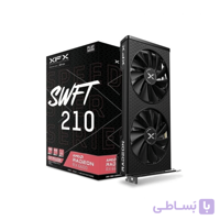 VGA XFX AMD Radeon RX6600 SWFT 210 8GB GDDR6 کارت گرافیک ایکس اف ایکس آر ایکس۶۶۰۰ ۸گیگابایت ا VGA XFX AMD Radeon RX6600 SWFT 210 8GB GDDR6