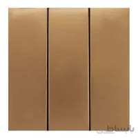 صفحه کلید سه پل پارت الکتریک مدل اذین طلایی ا Plate The key to three bridges Part Electric Golden Azin model
