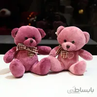 عروسک تدی ولنتاین راس سایز 18 سانتیمتر