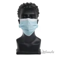 ماسک آبی سه لایه با فیلتر ملت بلون (۵۰ عدد) ا Blue Three Layer face mask