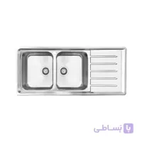 سینک استیل روکار بلانتون مدل KS3151L/R اقساطی - 12 ماهه - 36 ماهه - خرید فقط با کارت اعتباری خرید کالا تا سقف 50 میلیون تومان