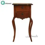 میز تلفن چوبی مدل 114 فندقی