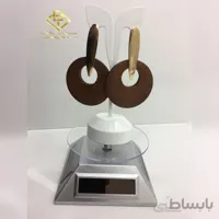 گوشواره چوبی
