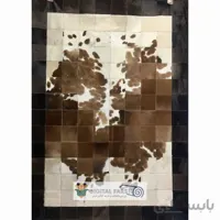 فرش تیکه دوزی پوست طبیعی گاو برزیلی ا cow skin