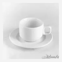 ست فنجان و نعلبکی 12 پارچه قهوه خوری تقدیس مدل هتلی