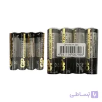 باتری قلمی و نیم قلمی جی پی مدل super Heavy Duty مجموعه 8 عددی