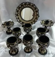 هفت سین نقطه کوبی سفالی کد ۱۰۱۲۱۷