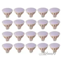 لامپ هالوژن 5 وات پایه MR16 مدل 1003 بسته 20 عددی