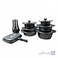 سرویس قابلمه گرانیت موراکو سیلور