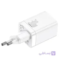 شارژر دیواری فست شارژ باسئوس مدل Baseus CCSUPP-E02 رنگ مشکی