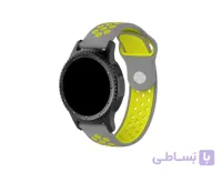 بند سیلیکونی طرح نایک ساعت سامسونگ مناسب برای Gear S2 Frontier/Galaxy Watch 42mm