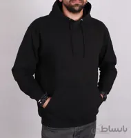 هودی دورس سه نخ کلاه دار مشکی