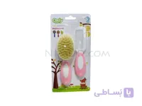 ست شانه و برس only baby رنگ صورتی