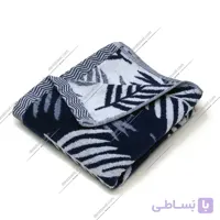 حوله دستی طرح پاییزان سرمه ای