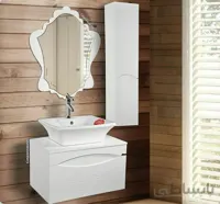 روشویی کابینت دار ID5000در اندازه 70 سانت ا روشویی کابینت دار ID5000در اندازه 70 سانت