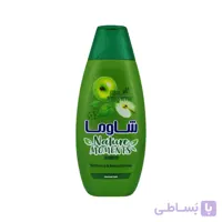 شامپو مو شاوما مدل سیب سبز و گزنه 400 میل