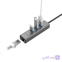 هاب 4 پورت LENTION USB-A سری CLOUD ALAمدل H23S