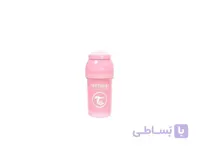 شیشه شیر آنتی کولیک ۱۸۰ میل Twistshake رنگ هلویی